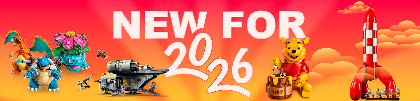 New LEGO® sets 2026