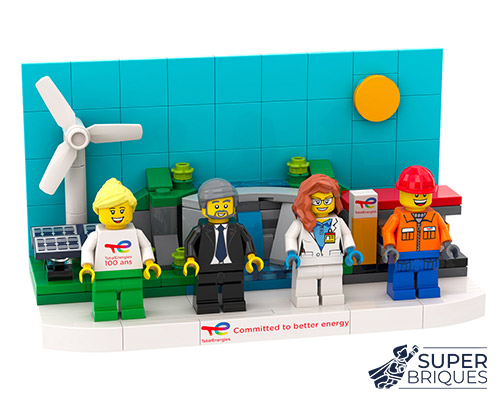 Total Energie LEGO® personnalisation Super Briques