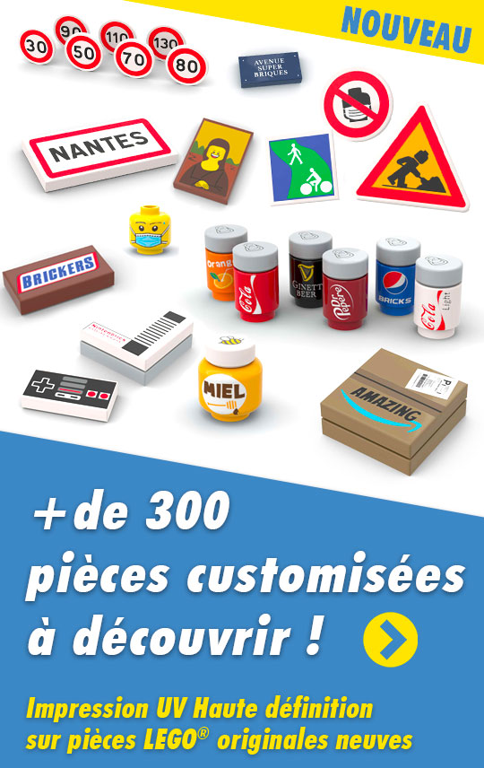 Personnalize your LEGO® with Super Briques