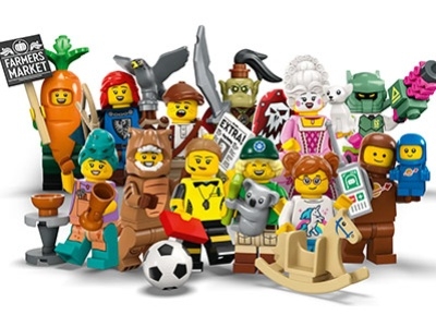 La série 24 de figurines LEGO® neuves débarque en grande pompe